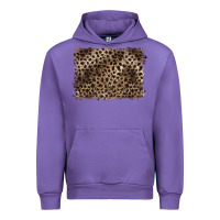 Tulip handdrawn leopard pattern brown Urban Hoodie - BarkalooDesign