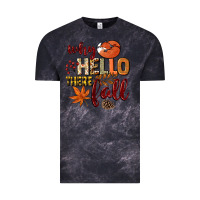 Cloud Black Why hello there Fall Vintage Tee - NancyCooperArtShop