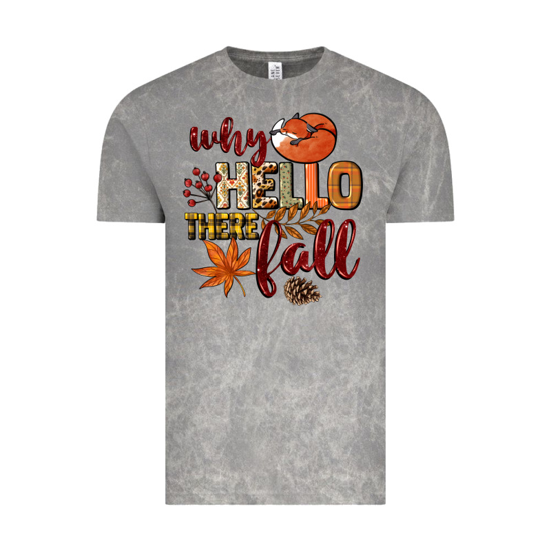 Why Hello There Fall Vintage Tee by NancyCooperArtShop | Teevron