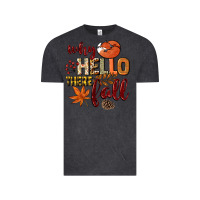 Vintage Black Why hello there Fall Vintage Tee - NancyCooperArtShop