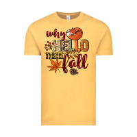Vintage Mustard Why hello there Fall Vintage Tee - NancyCooperArtShop