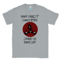 Heather Grey Your Biggest Competitor Classic Tee - Bettercallsaul