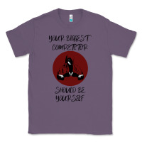 Lavender Your Biggest Competitor Classic Tee - Bettercallsaul