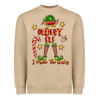 Mushroom im the oldest elf i make the rules Heavyweight Sweatshirt - FaDigitalArtStudio