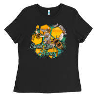 Black sweet like honey Ladies Tee - Artiststas