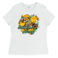 White sweet like honey Ladies Tee - Artiststas