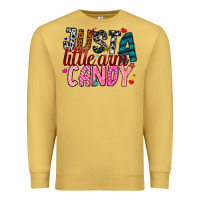 Antique Gold Just A Little Arm Candy Premium Sweatshirt - SublimationCraftShop