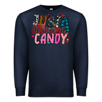 Navy Just A Little Arm Candy Premium Sweatshirt - SublimationCraftShop