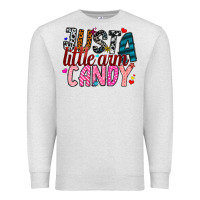Oatmeal Heather Just A Little Arm Candy Premium Sweatshirt - SublimationCraftShop