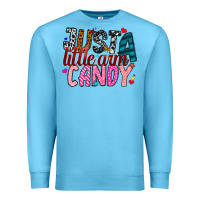 Ocean Blue Just A Little Arm Candy Premium Sweatshirt - SublimationCraftShop