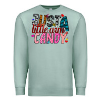 Seafoam Just A Little Arm Candy Premium Sweatshirt - SublimationCraftShop