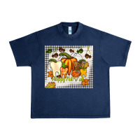 Navy happy fall y'all teeth Urban Heavy Tee - TumblerDesignByShophia