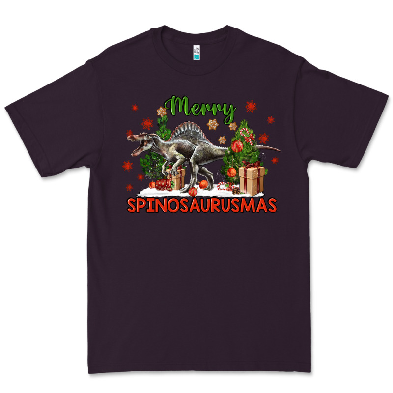 Merry Spinosaurusmas Premium Tee by LillyAllenDesigns | Teevron