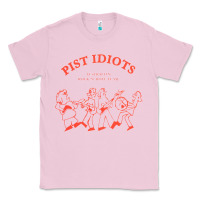 Bubblegum Pink pist idiots Classic Tee - lanVoArt