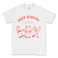White pist idiots Classic Tee - lanVoArt