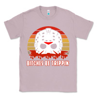 Lilac Halloween Bitches Be Trippin Jason Mask Classic Tee - lanVoArt