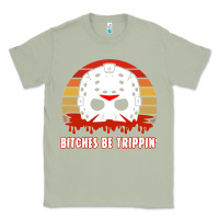 Matcha Halloween Bitches Be Trippin Jason Mask Classic Tee - lanVoArt
