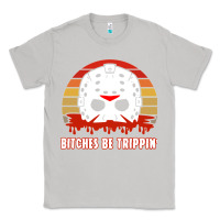 Moon Dust Halloween Bitches Be Trippin Jason Mask Classic Tee - lanVoArt