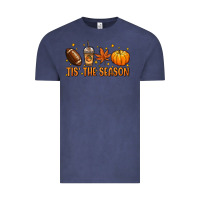 Vintage Denim Tis' the season Vintage Tee - NancyCooperArtShop