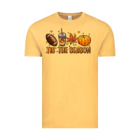 Vintage Mustard Tis' the season Vintage Tee - NancyCooperArtShop