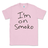 Bubblegum Pink handwritten i'm on smoko hot australian lingo the chats Classic Tee - lanVoArt