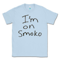 Dusty Blue handwritten i'm on smoko hot australian lingo the chats Classic Tee - lanVoArt