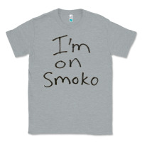 Heather Grey handwritten i'm on smoko hot australian lingo the chats Classic Tee - lanVoArt