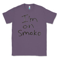 Lavender handwritten i'm on smoko hot australian lingo the chats Classic Tee - lanVoArt