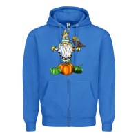 True Royal Scracrow Zipper Hoodie - CowhideDigitalArt
