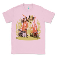 Bubblegum Pink the arcade fire Classic Tee - lanVoArt