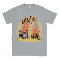 Heather Grey the arcade fire Classic Tee - lanVoArt