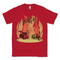Red the arcade fire Classic Tee - lanVoArt