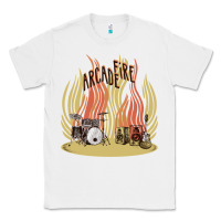 White the arcade fire Classic Tee - lanVoArt