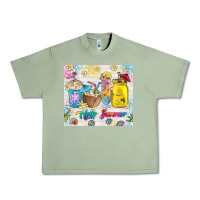 Oil Green hello summer coffee cups Urban Heavy Tee - TumblerDesignByShophia