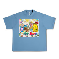 Pebble Blue hello summer coffee cups Urban Heavy Tee - TumblerDesignByShophia