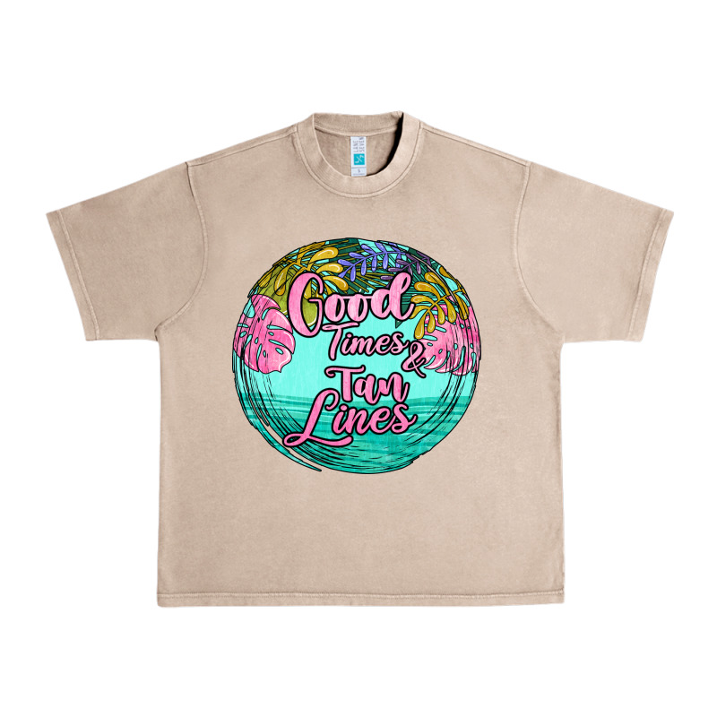 Good Times And Tan Lines Urban Heavy Tee by JahusDesignShop | Teevron