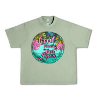 Oil Green good times and tan lines Urban Heavy Tee - JahusDesignShop
