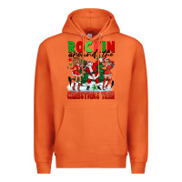 Carrot Rockin Around The Christmas Tree Premium Hoodie - FaDigitalArtStudio