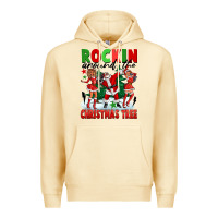 Pina Colada Rockin Around The Christmas Tree Premium Hoodie - FaDigitalArtStudio