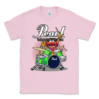 Bubblegum Pink animal drummer pearl drums Classic Tee - lanVoArt