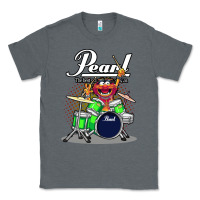 Charcoal Heather animal drummer pearl drums Classic Tee - lanVoArt