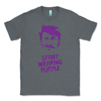 Charcoal Heather gogol bordello start wearing purple Classic Tee - lanVoArt
