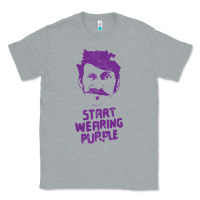 Heather Grey gogol bordello start wearing purple Classic Tee - lanVoArt