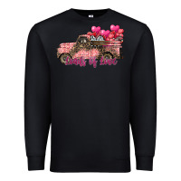 Black load of love Premium Sweatshirt - SublimationCraftShop