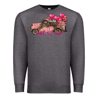 Charcoal Heather load of love Premium Sweatshirt - SublimationCraftShop