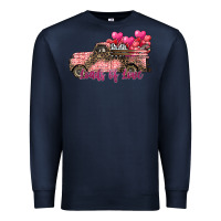 Navy load of love Premium Sweatshirt - SublimationCraftShop
