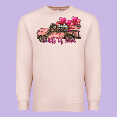 Load Of Love Premium Sweatshirt Designed By Sublimationcraftshop