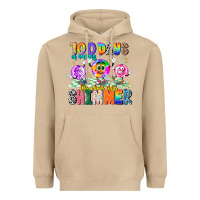 Mushroom 100 Days Of Making The Whole Class Shimmer Heavyweight Hoodie - CowhideDigitalArt