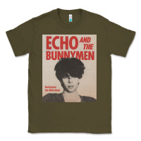 Army Green echo and the bunnymen Classic Tee - lanVoArt