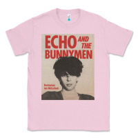 Bubblegum Pink echo and the bunnymen Classic Tee - lanVoArt